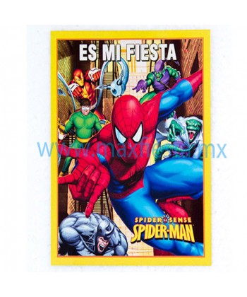 Invitaciones de Hombre Araña