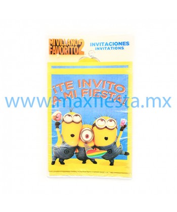 Invitaciones de Minions