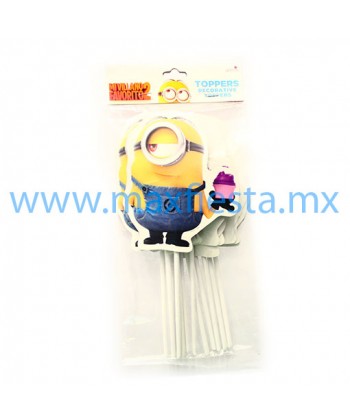 Toppers decorativos de Minions