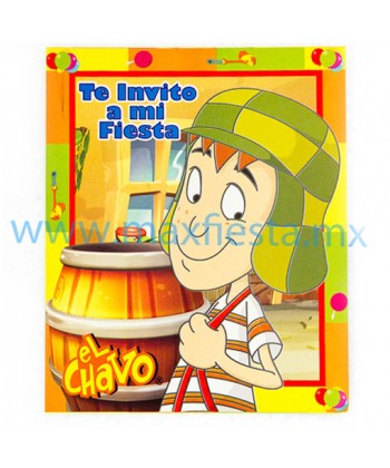 Invitación de Chavo del 8