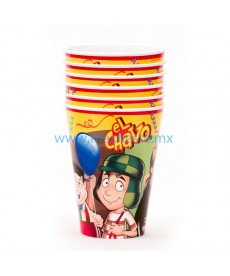 Vasos de el Chavo de 8