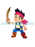 Toppers decorativos de Jake y los piratas de nunca jamás