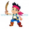 Toppers decorativos de Jake y los piratas de nunca jamás